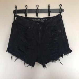 High rise shorts